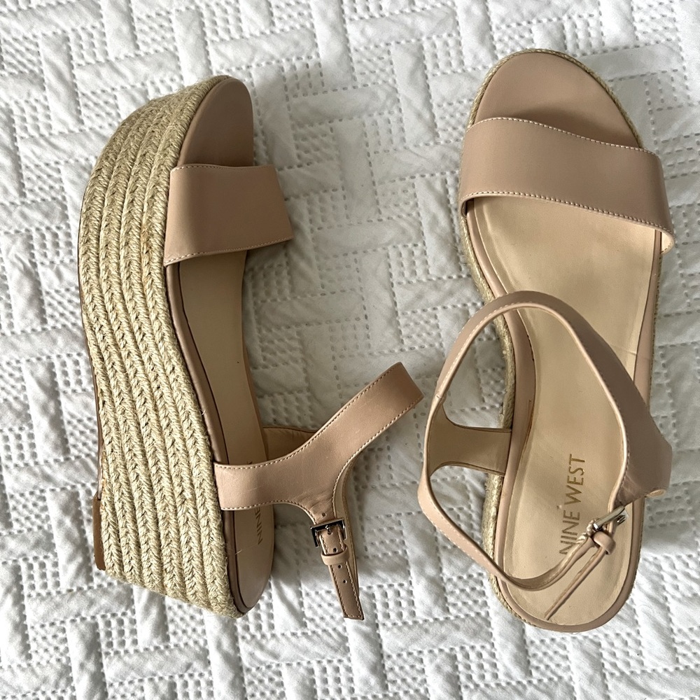 Nine West Platform Espadrille *Never Worn*